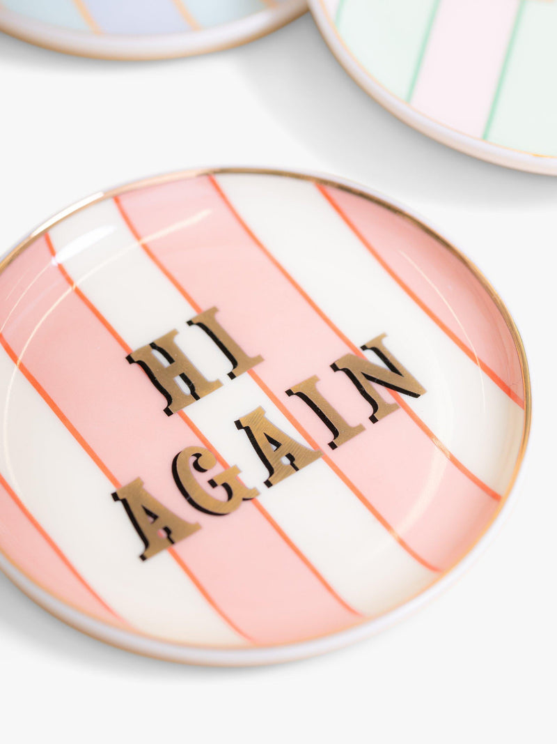 Yvonne Ellen stoneware coasters set of 4 assorted slogans - British product