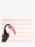 Yvonne Ellen toucan worktop saver pink multi, imported from the UK
