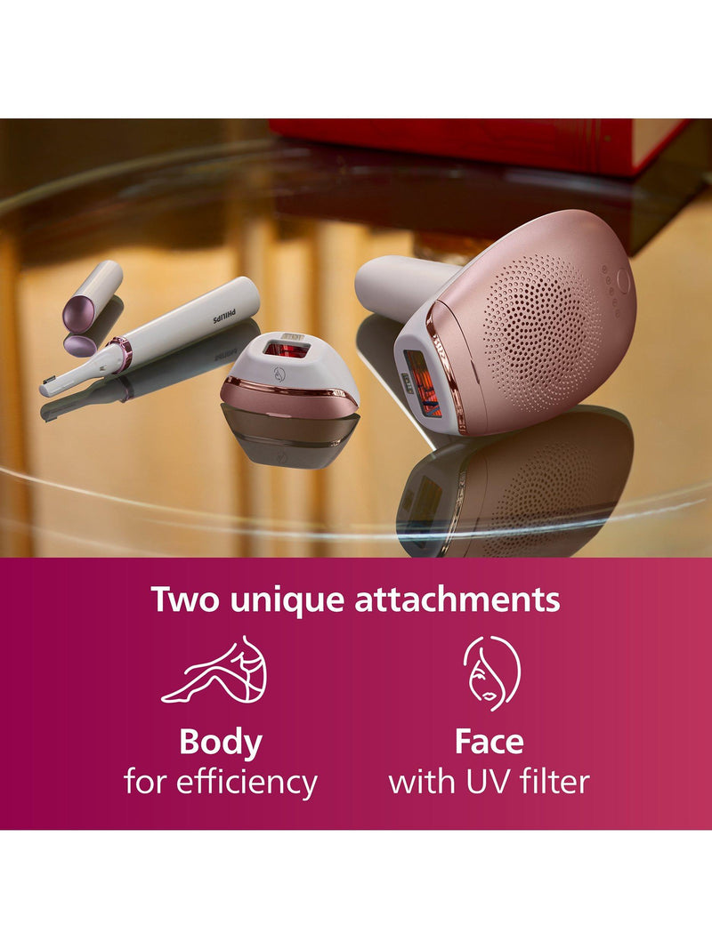 Philips Lumea 7000 IPL hair removal device white, imported from the UK