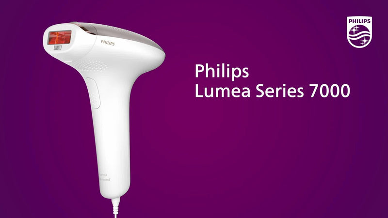 Philips Lumea 7000 IPL hair removal device white, imported from the UK