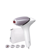 John Lewis Philips Lumea Series 8000 IPL Hair Removal Device with 4 Smart Attachments, White- Buy online at McGrocer