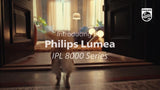 Philips Lumea 8000 Series IPL hair removal device white, imported from the UK