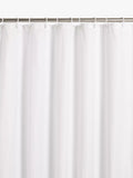 John Lewis Textured Waffle Shower Curtain 180x180cm , UK version