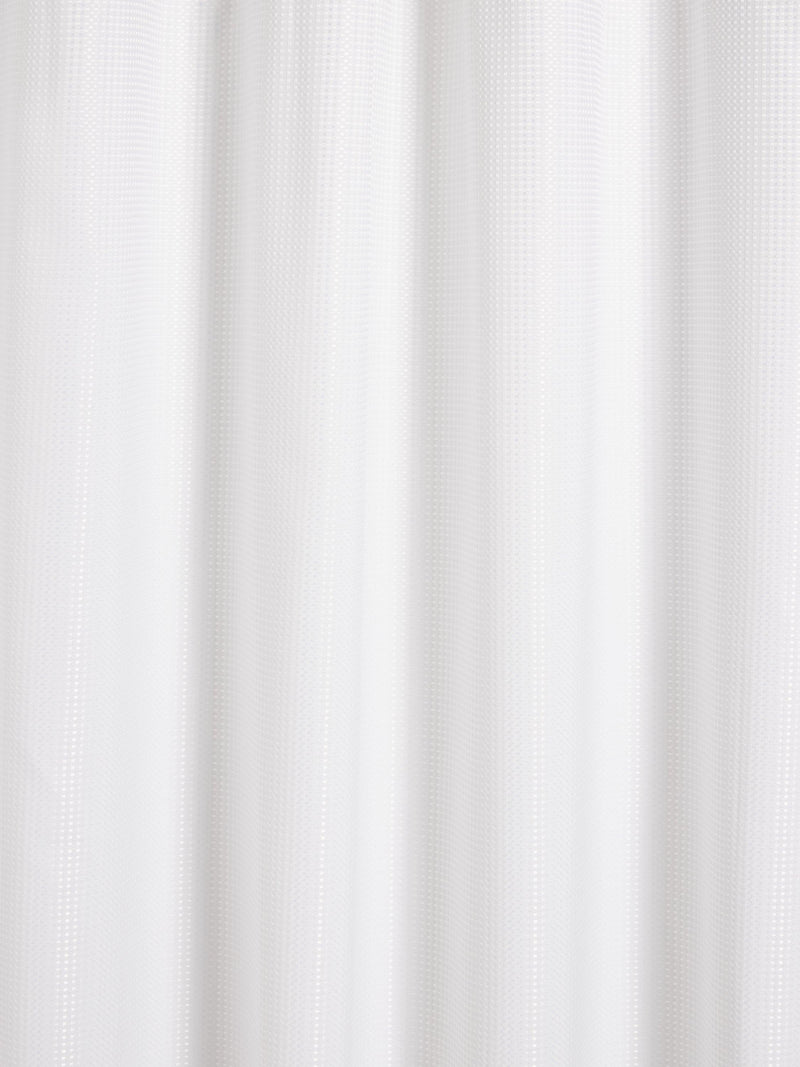 John Lewis Textured Waffle Shower Curtain 180x180cm , UK version
