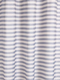 John Lewis textured seersucker horizontal stripe shower curtain in Thistle, UK version