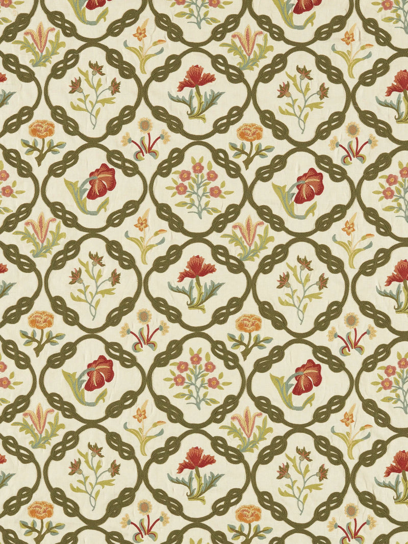 Morris & Co. May's Coverlet furnishing fabric, imported from the UK