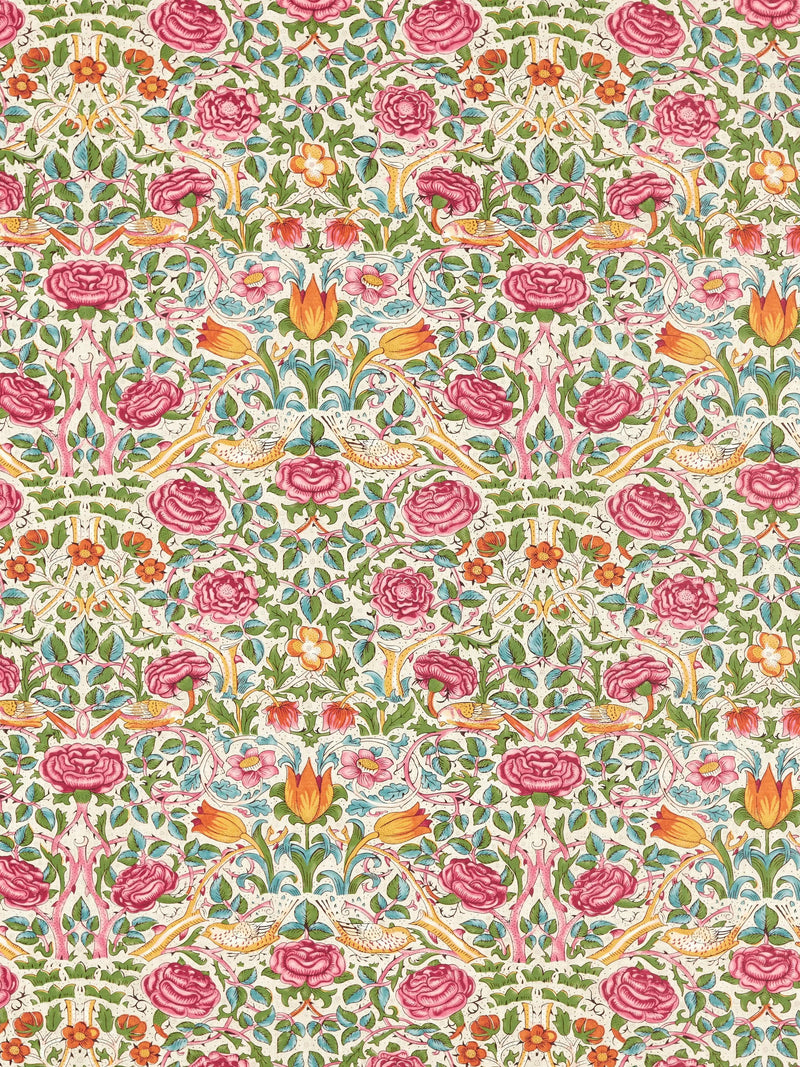 Morris & Co. Rose Furnishing Fabric 140cm x 30m