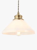John Lewis Tula 3-arm ceiling light, antique finish - British product