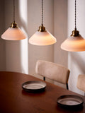 John Lewis Tula 3-arm ceiling light, antique finish - British product
