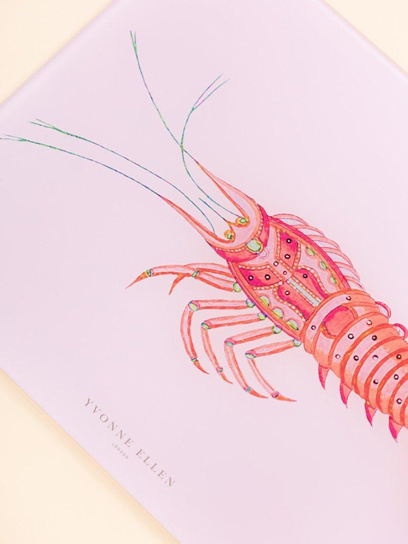 Yvonne Ellen lobster kitchen worktop saver 30x40cm, imported from the UK