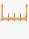 John Lewis over door rack 5 hooks natural - British product