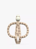 Matchstick Monkey beige giraffe teething toy with gel applicator - British product