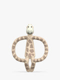 Matchstick Monkey beige giraffe teething toy with gel applicator - British product