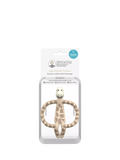 Matchstick Monkey beige giraffe teething toy with gel applicator - British product