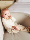 Matchstick Monkey beige giraffe teething toy with gel applicator - British product