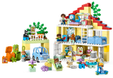 Lego Duplo 3in1 Family House 218 Pieces Building Kit- Buy online at McGrocer