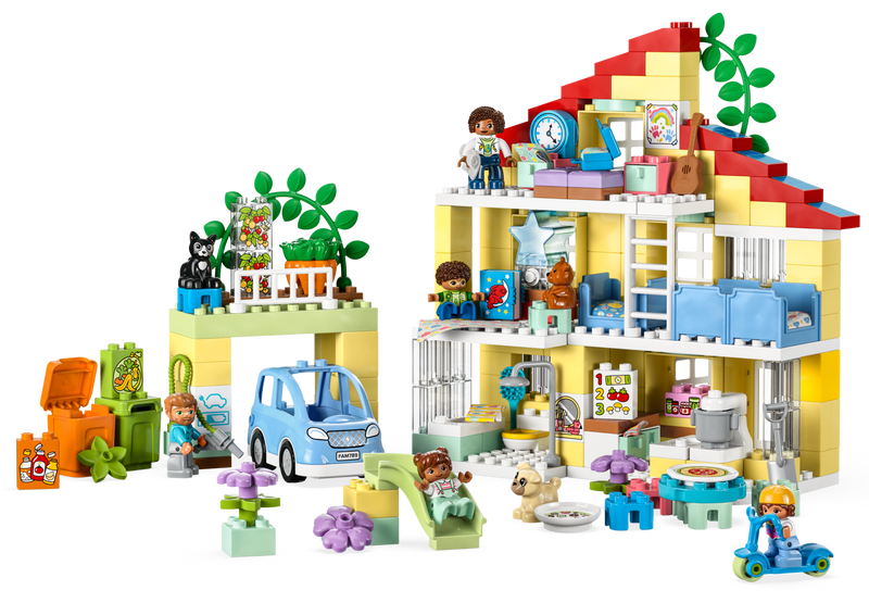 Duplo 3in1 Family House 218 Pieces - British product