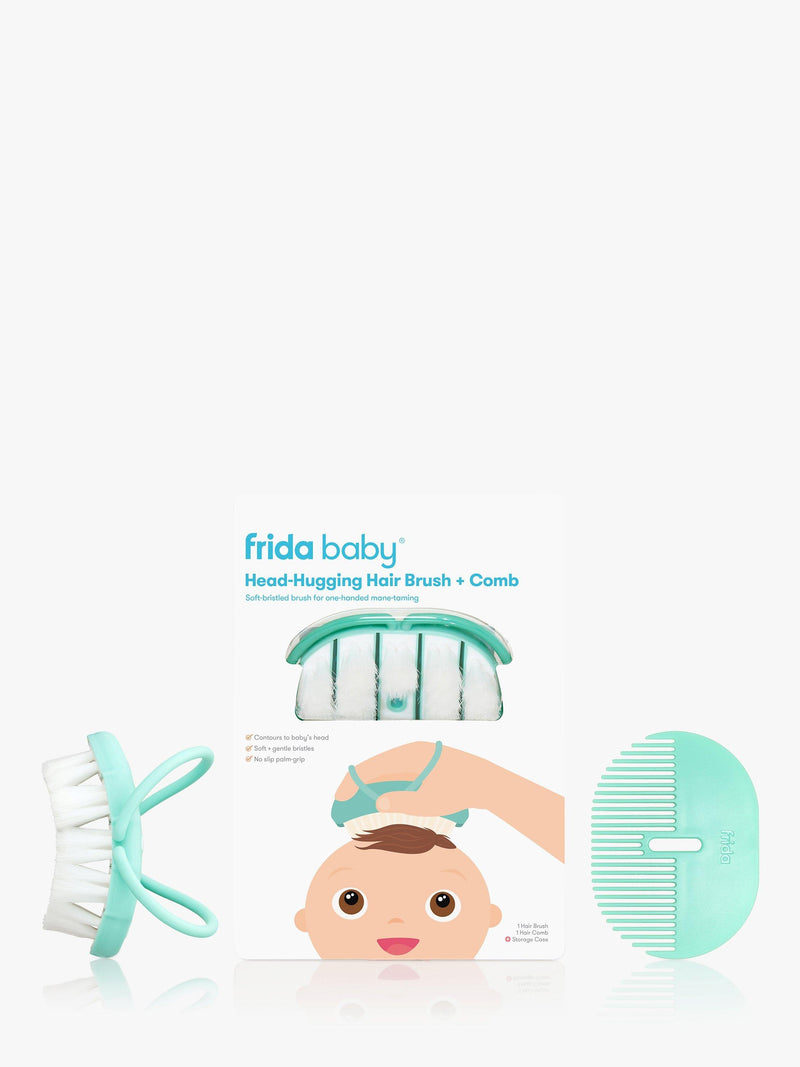 Fridababy Head-Hugging Brush and Styling Comb Multi - British product