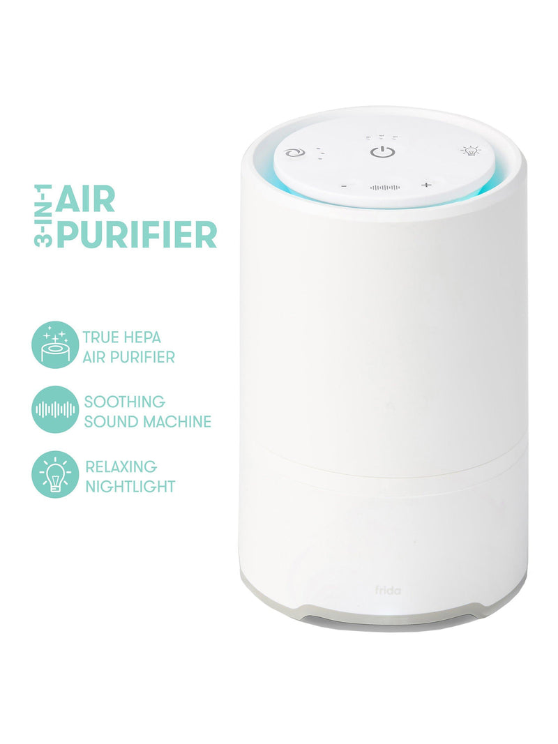 Fridababy air purifier with sound machine and nightlight - British product