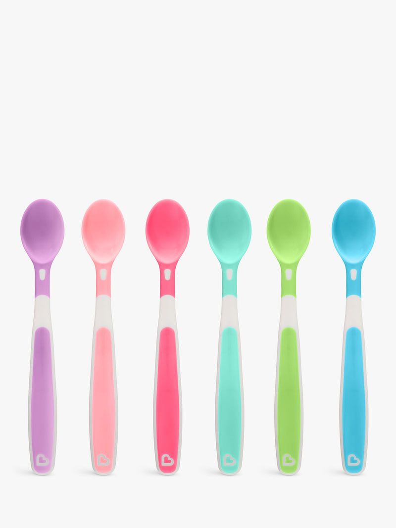 Munchkin Soft Tip Infant Spoons set of 6, imported from the UK