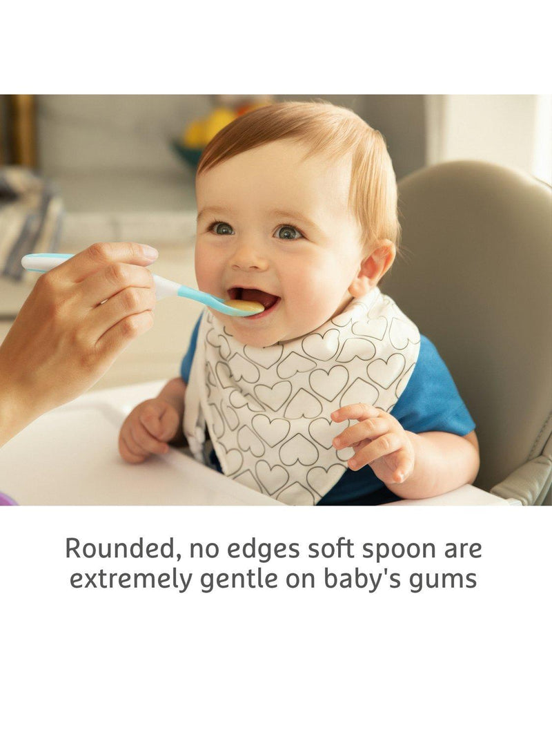 Munchkin Soft Tip Infant Spoons set of 6, imported from the UK