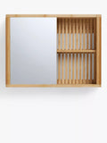 John Lewis mirrored slatted bathroom cabinet, UK version