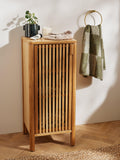 John Lewis Slatted Bathroom Cupboard H85xW36.4xD35cm, UK version