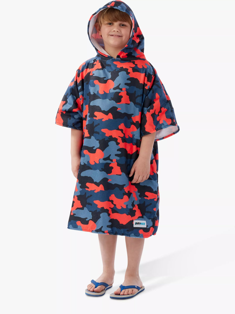 DryMee Camo Print Hooded Towel - British product