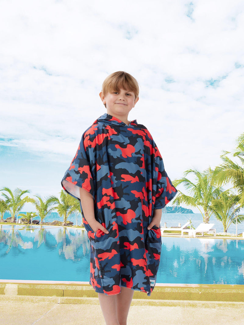 DryMee Camo Print Hooded Towel - British product