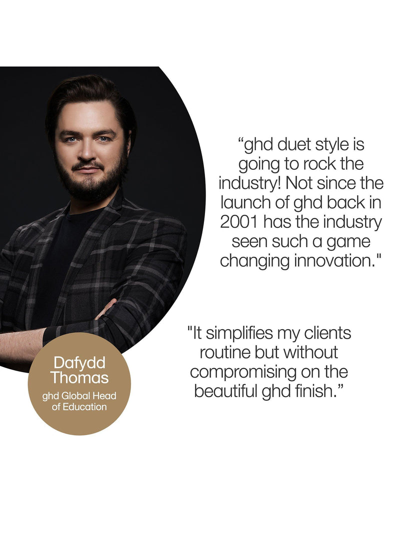 ghd Duet 2-in-1 hair styler, imported from the UK