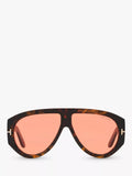 TOM FORD brown and pink aviator sunglasses, UK version