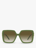 Tiffany & Co women's square sunglasses 58mm, British brand