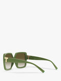 Tiffany & Co women's square sunglasses 58mm, British brand