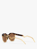 Oakley classic round sunglasses brown frame 52mm, UK version
