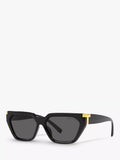 Tiffany & Co irregular sunglasses black (British brand)