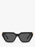 Tiffany & Co irregular sunglasses black (British brand)