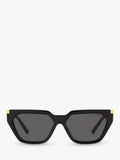 Tiffany & Co irregular sunglasses black (British brand)