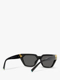 Tiffany & Co irregular sunglasses black (British brand)