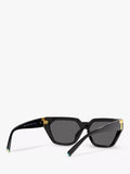 Tiffany & Co irregular sunglasses black (British brand)