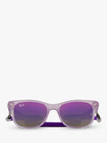 Ray-Ban Junior RJ9052S sunglasses opal purple, imported from the UK