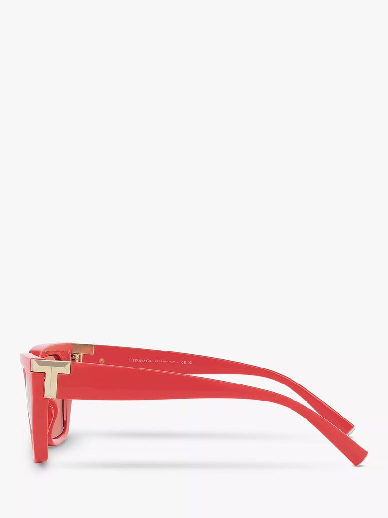 Tiffany & Co irregular coral sunglasses 56mm - British product