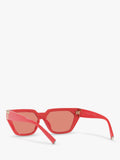Tiffany & Co irregular coral sunglasses 56mm - British product