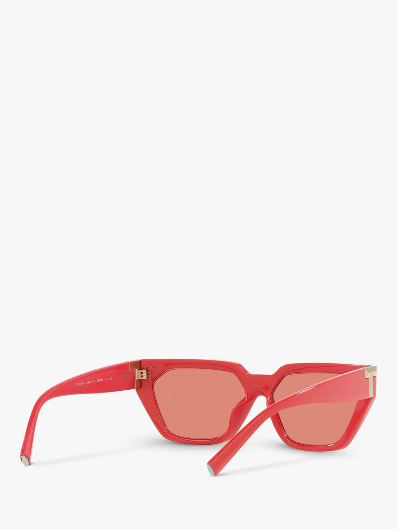 Tiffany & Co irregular coral sunglasses 56mm - British product