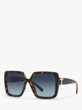 Tiffany & Co square Havana sunglasses 58mm, UK version
