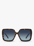 Tiffany & Co square Havana sunglasses 58mm, UK version