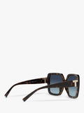 Tiffany & Co square Havana sunglasses 58mm, UK version
