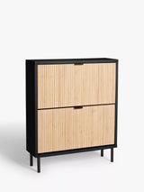 John Lewis John Lewis Ridge Shoe Storage Rack, 2 Tier- Buy online at McGrocer