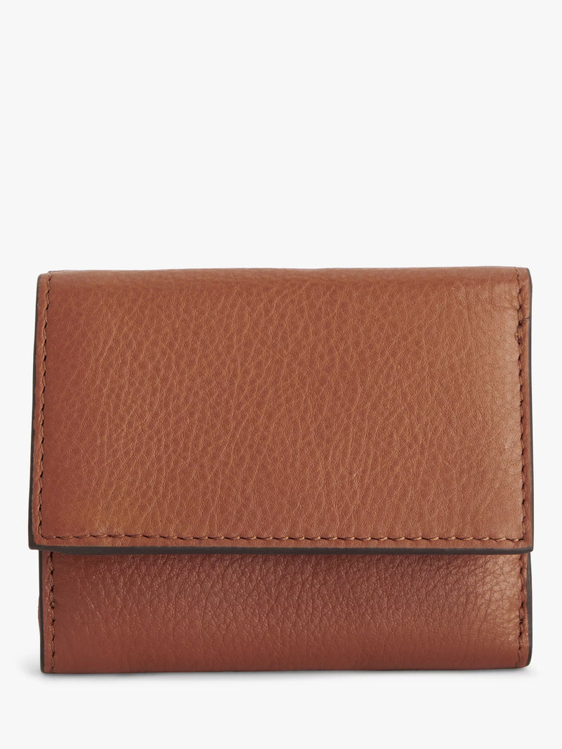 John Lewis leather medium tri-fold purse, UK version