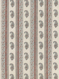 GP & J Baker Portobello Road paisley furnishing fabric red blue (British brand)