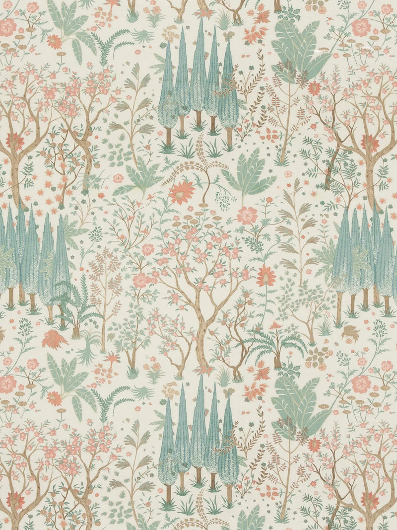 GP&J Baker Bridport furnishing fabric aqua, UK version